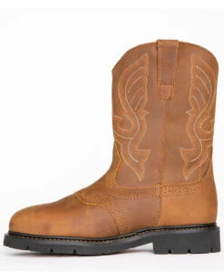 Cody James® Men's Broad Square Composite Toe Western Work Boots -Western Boots & Shoes Deals Store 0502L9 7010 LT