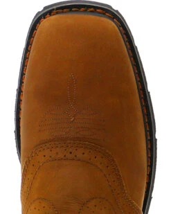 Cody James® Men's Broad Square Toe Western Work Boots -Western Boots & Shoes Deals Store 0502M2 41 TP