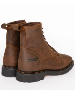 Cody James® Men's Waterproof Lace-Up Western Work Boots -Western Boots & Shoes Deals Store 2000209664 200 BK