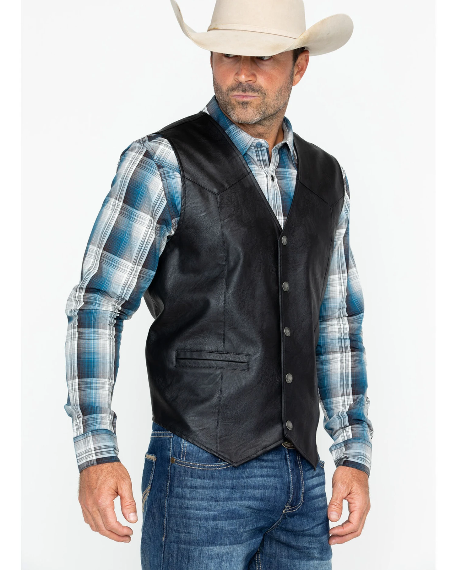 Cody James Men's Deadwood Vest 2 Cody James Men's Deadwood Vest - Image 2