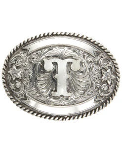 Cody James Men's Initial T Belt Buckle