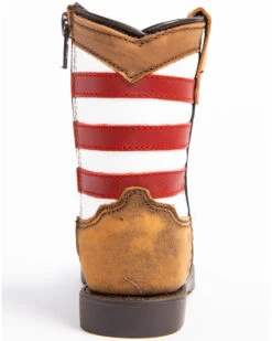 Cody James Toddler Boys' USA Flag Western Boots - Broad Square Toe -Western Boots & Shoes Deals Store 2000253466 200 P5