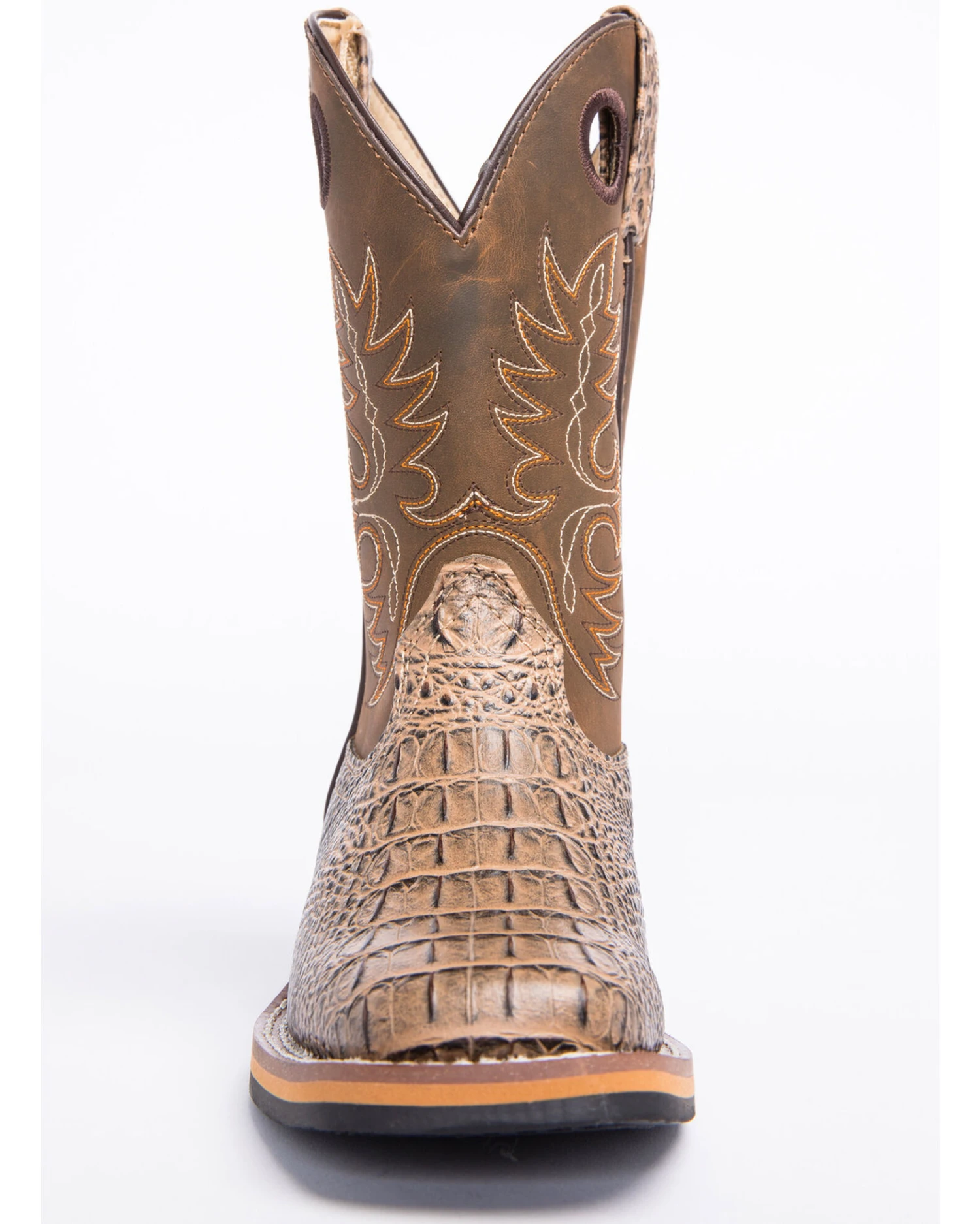 Cody James Little Boys' Gator Print Western Boots - Broad Square Toe 4 Cody James Little Boys' Gator Print Western Boots - Broad Square Toe - Image 4