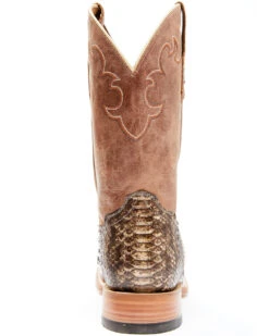 Cody James Men's Exotic Python Western Boots - Broad Square Toe -Western Boots & Shoes Deals Store 2000276397 936 P5