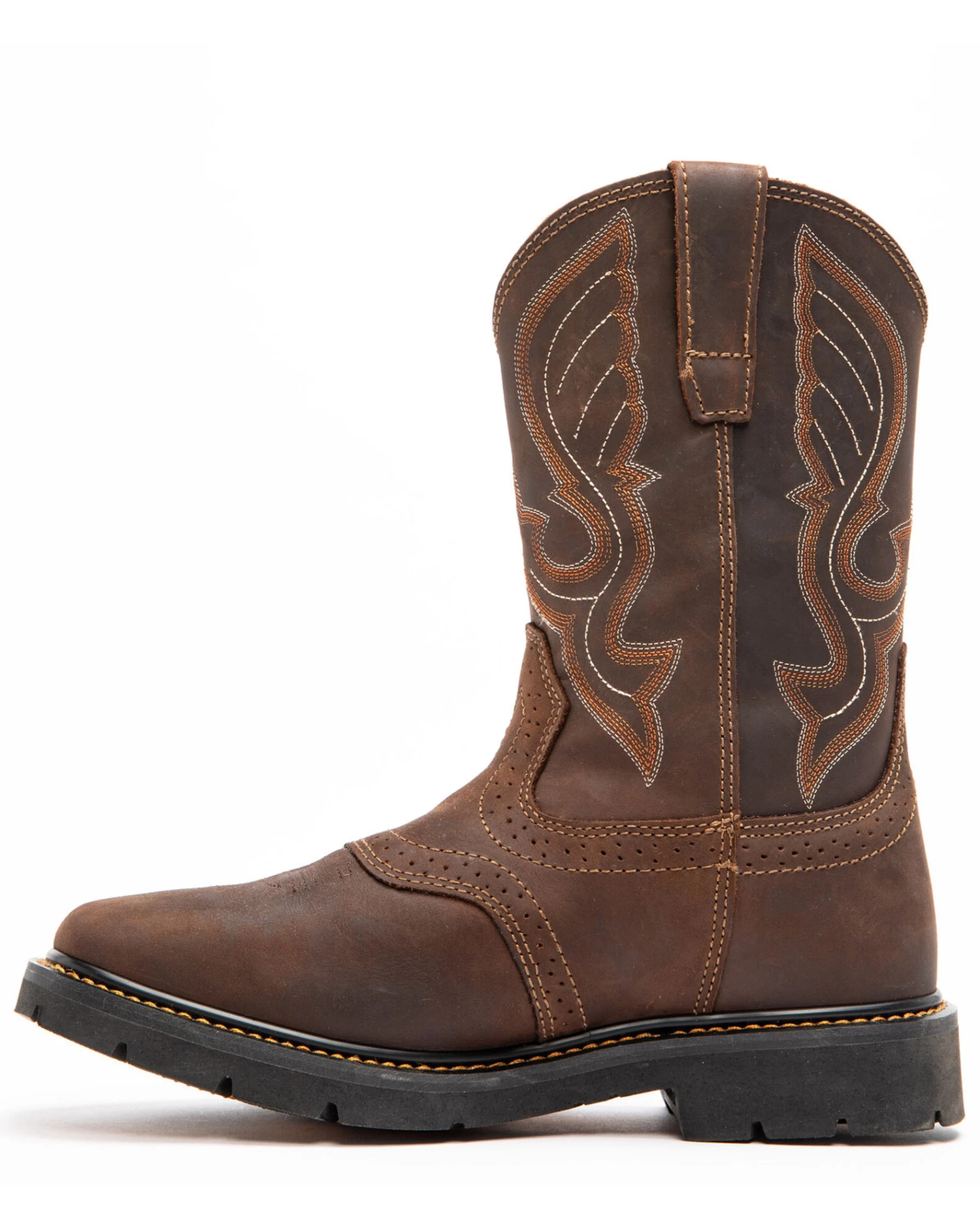Cody James Men's Saddle Waterproof Western Work Boots - Soft Toe 3 Cody James Men's Saddle Waterproof Western Work Boots - Soft Toe - Image 3