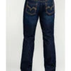 Cody James Men's FR Millikin Dark Slim Bootcut Work Jeans 