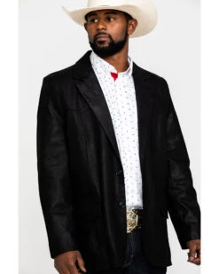 Cody James Men's Black Suede Blazer Jacket  -Western Boots & Shoes Deals Store 2000286690 001 P5