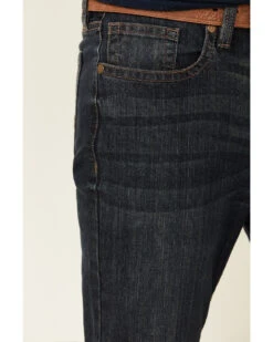 Cody James Men's Barn Sour Dark Wash Stretch Slim Straight Jeans 9 Cody James Men's Barn Sour Dark Wash Stretch Slim Straight Jeans -Western Boots & Shoes Deals Store 2000325573 400 P5