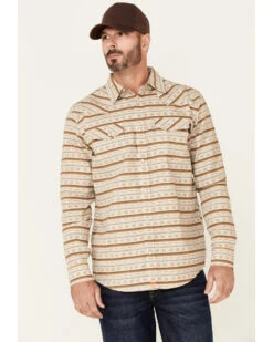 Cody James Men's FR Striped Long Sleeve Work Shirt 