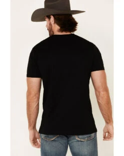 Cody James Men's Black Born In Mexico Graphic T-Shirt  -Western Boots & Shoes Deals Store 2000332445 001 P5