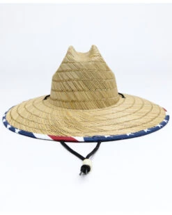 Cody James Men's USA Strong Lifeguard Straw Sun Hat  -Western Boots & Shoes Deals Store 2000338987 942 P3