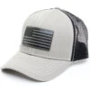 Cody James Men's Gray Flag Patch Mesh Back Ball Cap 