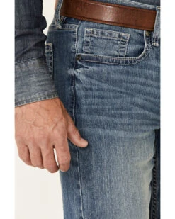 Cody James Men's Casey Light Wash Stretch Stackable Straight Jeans  -Western Boots & Shoes Deals Store 2000344540 400 P3