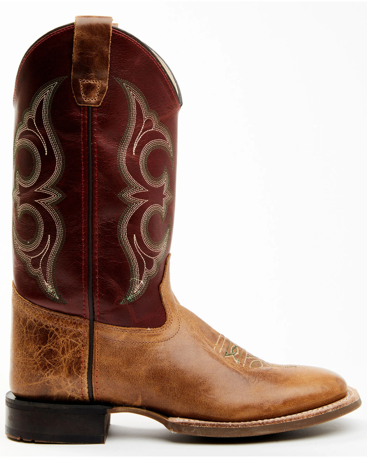 Cody James Boys' Tonal Western Boots - Broad Square Toe 2 Cody James Boys' Tonal Western Boots - Broad Square Toe - Image 2