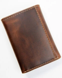 Cody James Men's Brown Tooled Trifold Leather Wallet -Western Boots & Shoes Deals Store 2000346692 200 P3