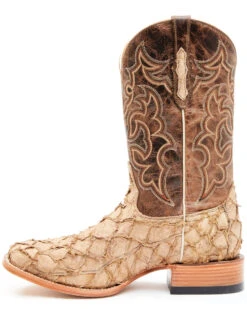 Cody James Men's Exotic Pirarucu Western Boots - Broad Square Toe 9 Cody James Men's Exotic Pirarucu Western Boots - Broad Square Toe -Western Boots & Shoes Deals Store 2000351584 280 P3