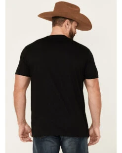 Cody James Men's Crossways Graphic Short Sleeve T-Shirt - Black -Western Boots & Shoes Deals Store 2000351765 001 P4