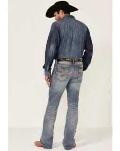 Cody James Core Men's Bear Down Light Wash Stretch Slim Bootcut Jeans  -Western Boots & Shoes Deals Store 2000351786 400 P3