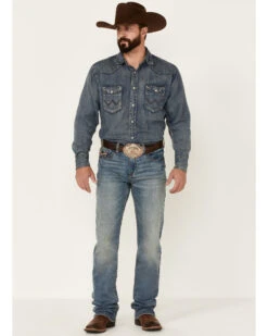 Cody James Core Men's Whistle Medium Wash Stretch Stackable Straight JeansĀ