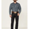 Cody James Men's Heeler Dark Wash Stretch Stackable Straight Leg Jeans 