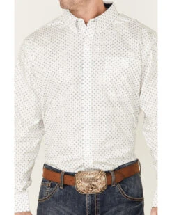 Cody James Core Men's Old Soul Mini Geo Print Long Sleeve Button-Down Western Shirt 6 Cody James Core Men's Old Soul Mini Geo Print Long Sleeve Button-Down Western Shirt -Western Boots & Shoes Deals Store 2000354263 100 P3