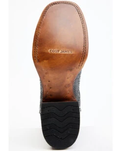 Cody James Men's Matte Python Exotic Western Boots - Broad Square Toe  -Western Boots & Shoes Deals Store 2000356759 001 P7