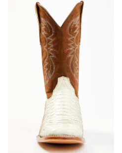 Cody James Men's Bone Python Exotic Western Boot - Broad Square Toe -Western Boots & Shoes Deals Store 2000356761 200 P4