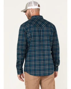 Cody James Men's FR Plaid Print Long Sleeve Snap Work Shirt 7 Cody James Men's FR Plaid Print Long Sleeve Snap Work Shirt -Western Boots & Shoes Deals Store 2000357958 410 P4