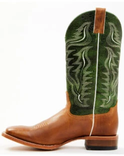 Cody James Men's Peridot Green Leather Western Boots - Broad Square Toe  -Western Boots & Shoes Deals Store 2000358811 300 P3