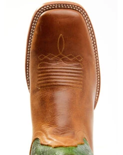 Cody James Men's Peridot Green Leather Western Boots - Broad Square Toe  -Western Boots & Shoes Deals Store 2000358811 300 P6