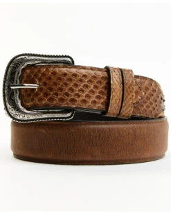 Cody James Men's Exotic Python Billet Belt