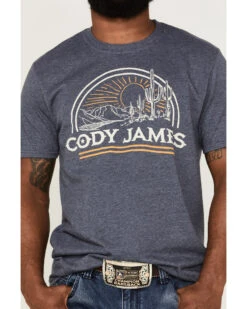 Cody James Men's Desert Scene Graphic T-Shirt  -Western Boots & Shoes Deals Store 2000359054 280 P3
