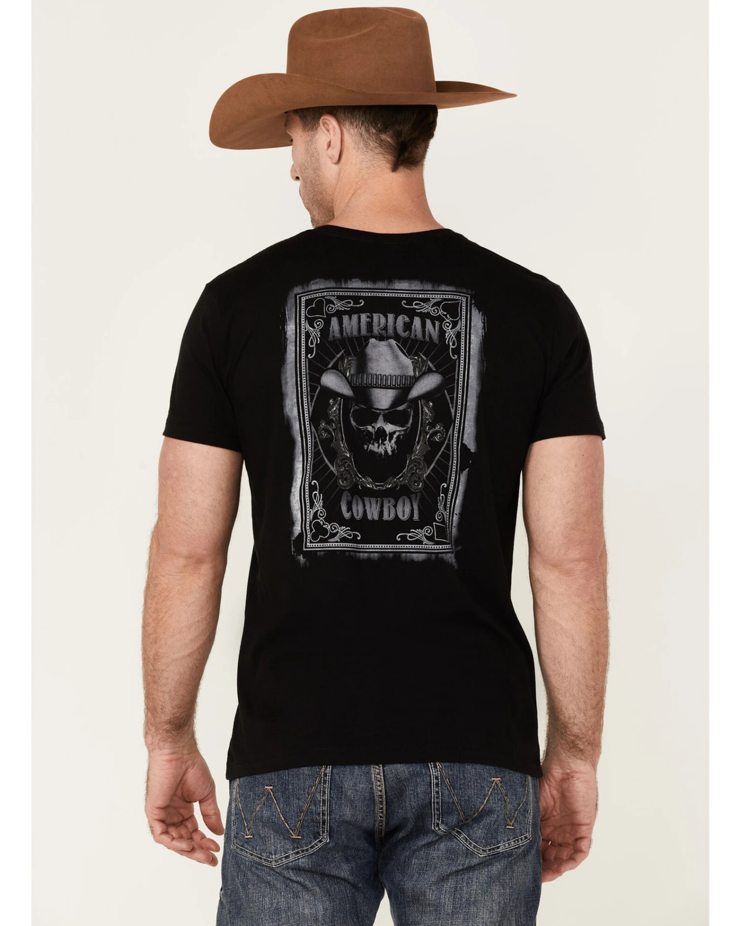 Cody James Men's Card Skull Graphic Short Sleeve T-Shirt 4 Cody James Men's Card Skull Graphic Short Sleeve T-Shirt - Image 4