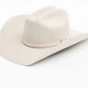 Cody James Men's 3X Silver Belly Self Buckle Band Wool Felt Western Hat 