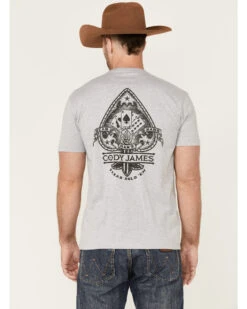 Cody James Men's Dead Mans Ace Graphic Short Sleeve T-Shirt 7 Cody James Men's Dead Mans Ace Graphic Short Sleeve T-Shirt -Western Boots & Shoes Deals Store 2000365253 020 P4