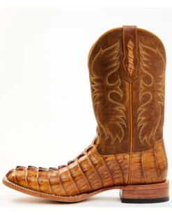 Cody James Men's Caiman Cognac 12" Exotic Western Boots - Broad Square Toe  -Western Boots & Shoes Deals Store 2000366182 280 P3