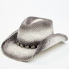 Cody James Men's Ombre Gray Bartolome Straw Hat
