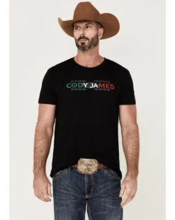 Cody James Men's Mexico Logo Graphic Short Sleeve T-Shirt 