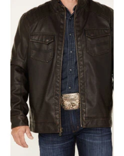 Cody James Men's Houston Distressed Moto Jacket 6 Cody James Men's Houston Distressed Moto Jacket -Western Boots & Shoes Deals Store 2000373966 200 P3