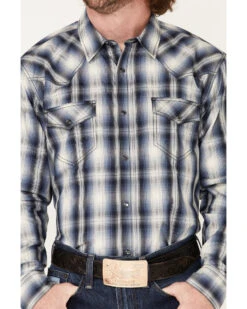 Cody James Men's Trailblazer Plaid Print Long Sleeve Pearl Snap Western Shirt  -Western Boots & Shoes Deals Store 2000374099 400 P3