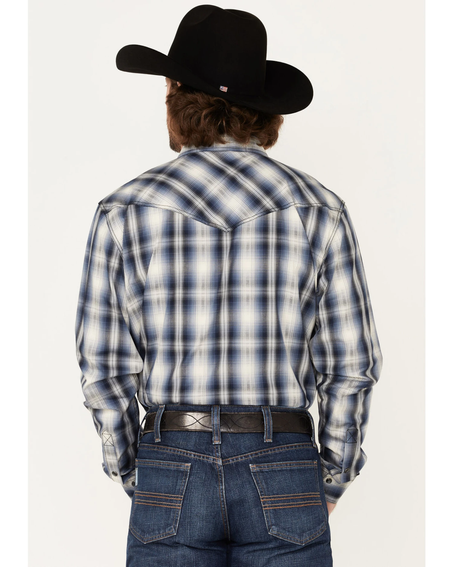 Cody James Men's Trailblazer Large Plaid Snap Western Shirt - Big & Tall 4 Cody James Men's Trailblazer Large Plaid Snap Western Shirt - Big & Tall - Image 4
