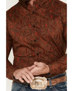 Cody James Tortuga Paisley Print Button Down Western Shirt - Big & Tall  -Western Boots & Shoes Deals Store 2000374149 200 P3