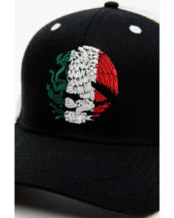 Cody James Men's Embroidered Mexican Flag Eagle Mesh Back Ball Cap -Western Boots & Shoes Deals Store 2000374350 001 P2