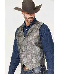 Cody James Men's Regal Paisley Print Vest -Western Boots & Shoes Deals Store 2000375534 040 P3