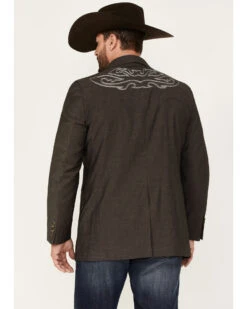 Cody James Men's Memphis Embroidered Boot Stitch Blazer  -Western Boots & Shoes Deals Store 2000379504 201 P4