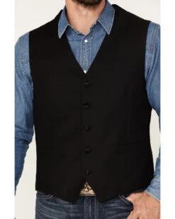 Cody James Men's Jackson Western Tux Vest -Western Boots & Shoes Deals Store 2000379752 001 P3