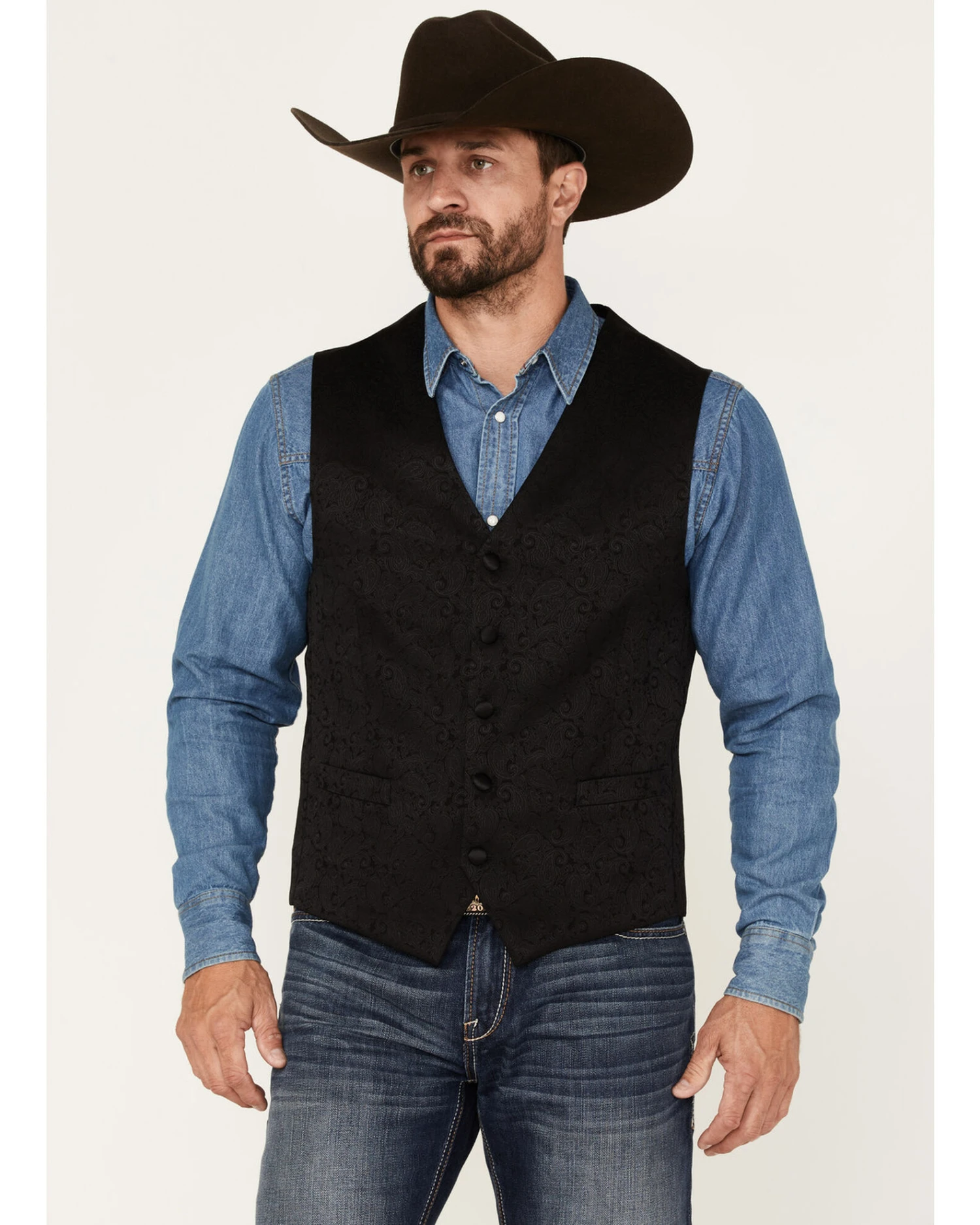 Cody James Men's Paisley Vest 1 Cody James Men's Paisley Vest