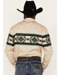 Cody James Men's Coyote Border Long Sleeve Snap Western Shirt -Western Boots & Shoes Deals Store 2000380453 280 P4