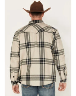 Cody James Men's Tavern Large Plaid Bonded Long Sleeve Button Down Flannel Jacket 7 Cody James Men's Tavern Large Plaid Bonded Long Sleeve Button Down Flannel Jacket -Western Boots & Shoes Deals Store 2000380583 110 P4