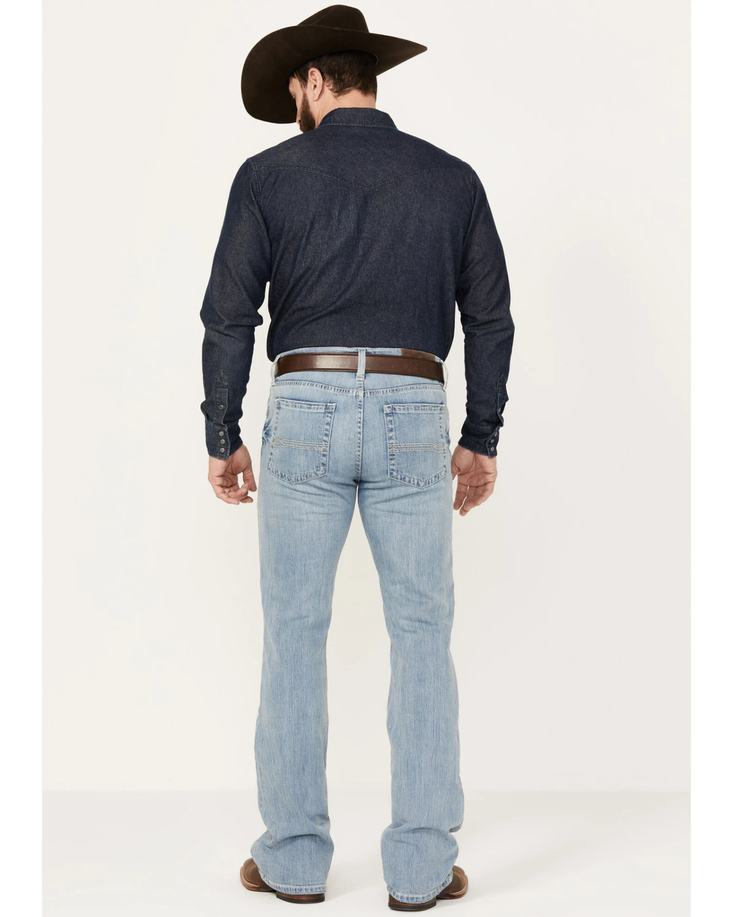 Cody James Men's Owens Light Wash Slim Boot Stretch Denim Jeans 3 Cody James Men's Owens Light Wash Slim Boot Stretch Denim Jeans - Image 3